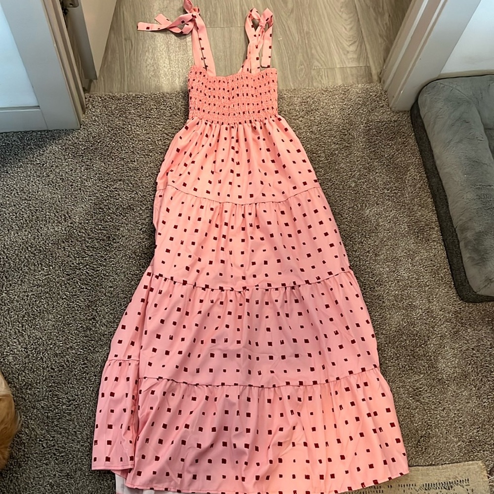 Smocked top dress